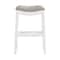Alaterre Furniture Williston Bar Height Stool, White ANWL04PDC - alternate 1
